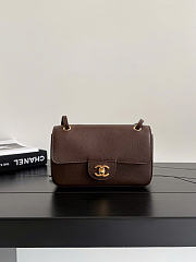 Kitlife Chanel Maxi Mini Flap Bag Brown AS6573 13x20x6cm  - 1