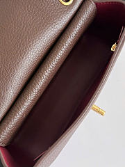 Kitlife Chanel Maxi Mini Flap Bag Brown AS6573 13x20x6cm  - 4