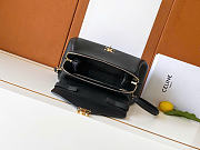 Kitlife Celine Flair In XL Black Calfskin Bag L10AT5 34x17x13cm - 3