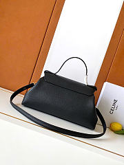 Kitlife Celine Flair In XL Black Calfskin Bag L10AT5 34x17x13cm - 4