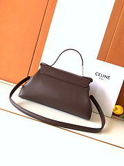 Kitlife Celine Flair In XL Dark Brown Calfskin Bag L10AT5 34x17x13cm  - 5