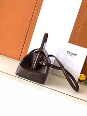 Kitlife Celine Flair In XL Dark Brown Calfskin Bag L10AT5 34x17x13cm  - 2