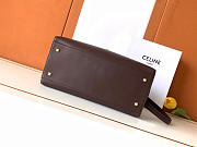 Kitlife Celine Flair In XL Dark Brown Calfskin Bag L10AT5 34x17x13cm  - 3
