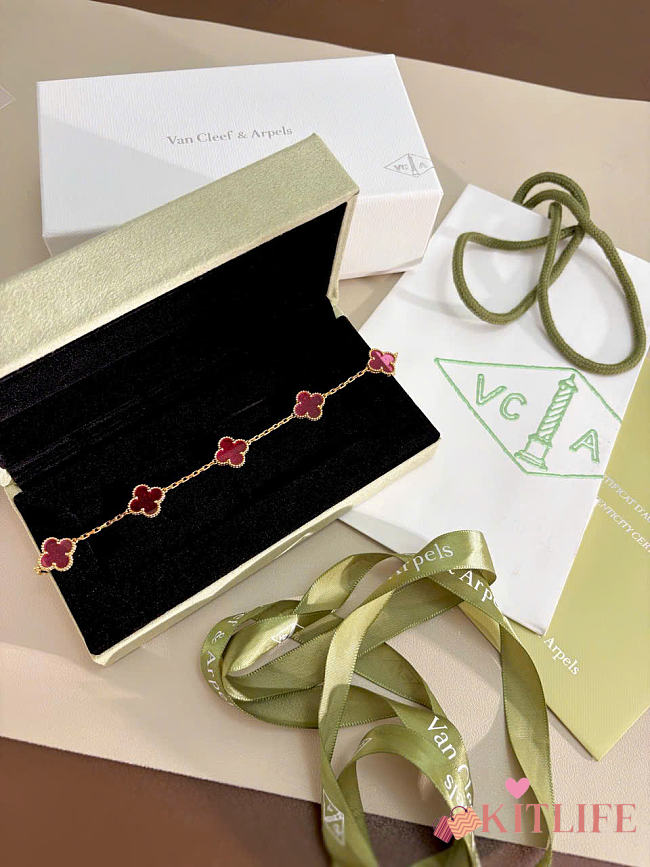 Kitlife Van Cleef & Arpels Bracelet Full Pink - 1