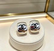 Kitlife Chanel Vintage Double-C Stud Earrings Silver / Gold - 5
