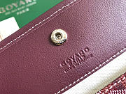 Kitlife Goyard Bohème Hobo Burgundy Bag - 27x15x42cm - 3