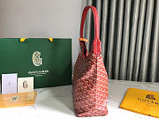 Kitlife Goyard Bohème Hobo Red Bag - 27x15x42cm - 6