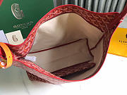 Kitlife Goyard Bohème Hobo Red Bag - 27x15x42cm - 5