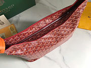Kitlife Goyard Bohème Hobo Red Bag - 27x15x42cm - 4