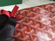 Kitlife Goyard Bohème Hobo Red Bag - 27x15x42cm - 2