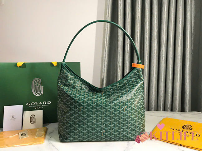 Kitlife Goyard Bohème Hobo Green Bag - 27x15x42cm - 1