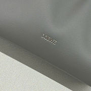 Kitlife Loewe Flamenco Clutch in Gray Nappa Calfskin 262355 23x18x9cm - 4