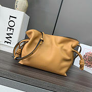 Kitlife Loewe Flamenco Clutch in Tan Nappa Calfskin 262355 23x18x9cm - 3