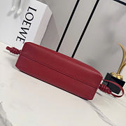 Kitlife Loewe Flamenco Clutch in Red Nappa Calfskin 262355 23x18x9cm  - 6