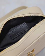 Kitlife Saint Laurent Lou Camera Bag In Beige Quilted Leather 534817 15.5x10.5x5.5cm - 6