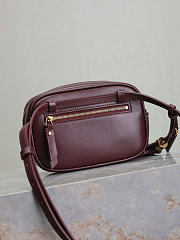 Kitlife Saint Laurent Lou Camera Bag In Burgundy Quilted Leather 534817 15.5x10.5x5.5cm - 5