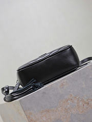 Kitlife Saint Laurent Lou Camera Bag In Black Quilted Leather With Black Hardware 534817 15.5x10.5x5.5cm - 3