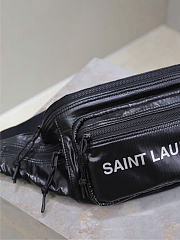 Kitlife Saint Laurent Nuxx Crossbody Bag Black 581375 24x16cm - 2