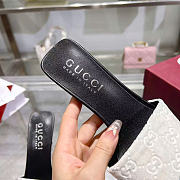 Kitlife Gucci Women's Bombshell Slide Sandal White GG Velvet - 2