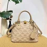 Kitlife Louis Vuitton Alma BB Bag Beige Monogram Empreinte M2A126 23.5x17.5x11.5cm   - 1