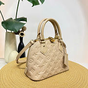 Kitlife Louis Vuitton Alma BB Bag Beige Monogram Empreinte M2A126 23.5x17.5x11.5cm   - 2