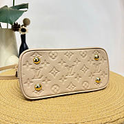 Kitlife Louis Vuitton Alma BB Bag Beige Monogram Empreinte M2A126 23.5x17.5x11.5cm   - 3