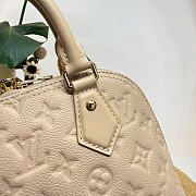 Kitlife Louis Vuitton Alma BB Bag Beige Monogram Empreinte M2A126 23.5x17.5x11.5cm   - 4