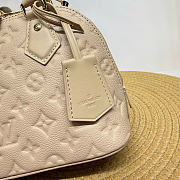 Kitlife Louis Vuitton Alma BB Bag Beige Monogram Empreinte M2A126 23.5x17.5x11.5cm   - 5