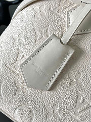Kitlife Louis Vuitton Alma BB Bag White Monogram Empreinte M2A086 23.5x17.5x11.5cm   - 6