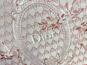 Kitlife Dior Medium Book Tote with Strap Pink Dior Colibri Embroidery and Dior Médaillon 36x27.5x16.5cm - 2