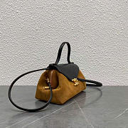 Kitlife Celine Flair In XL Dark Brown Suede Bag L10AT5 34x17x13cm  - 4