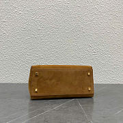 Kitlife Celine Flair In XL Dark Brown Suede Bag L10AT5 34x17x13cm  - 3