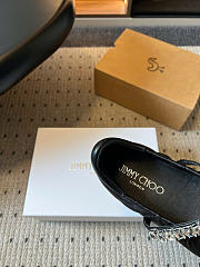 Kitlife Jimmy Choo Jade Ballet Flats Shoes Black - 2