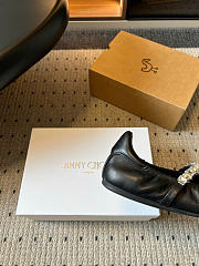 Kitlife Jimmy Choo Jade Ballet Flats Shoes Black - 4