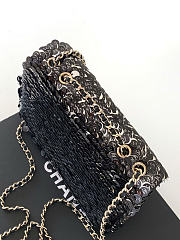 Kitlife Chanel 26C Flap Bag Double-C Sequin Bag AS4561 14x21x8cm - 3