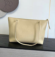 Kitlife Chanel Clair CC Front Pocket Chain Tote Bag Beige 22x35x11cm  - 5