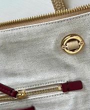 Kitlife Chanel Clair CC Front Pocket Chain Tote Bag Beige 22x35x11cm  - 6