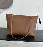 Kitlife Chanel Clair CC Front Pocket Chain Tote Bag Brown 22x35x11cm  - 3