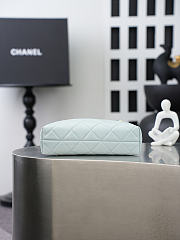 Kitlife Chanel White Lambskin Quilted Chain Tote Bag AS6248 16x24.5x7.5cm - 5