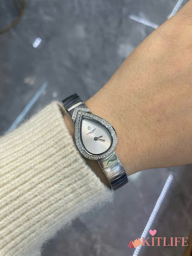 Kitlife Chaumet Joséphine Tiara Watch Silver  - 1