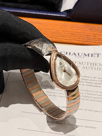 Kitlife Chaumet Joséphine Tiara Watch Silver & Rose Gold