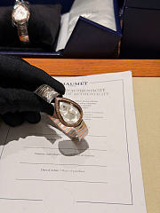 Kitlife Chaumet Joséphine Tiara Watch Silver & Rose Gold - 4