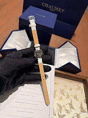 Kitlife Chaumet Hortensia Watch With White Strap 28mm - 4