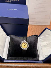 Kitlife Chaumet Hortensia Watch With Black Strap 28mm - 4