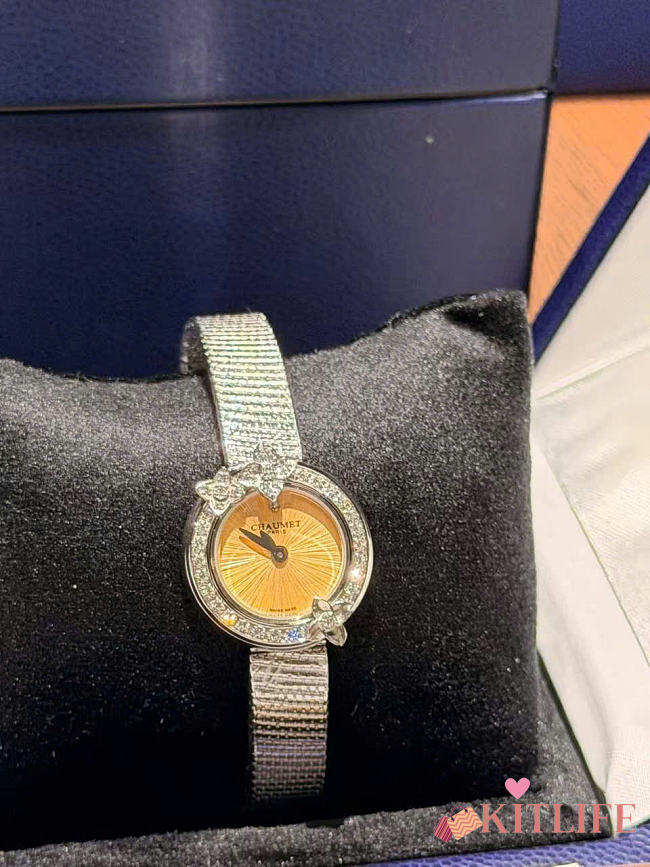 Kitlife Chaumet Hortensia Watch Steel Diamond 28mm  - 1