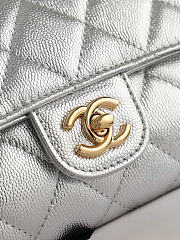 Kitlife Chanel Party Bag With Chain Silver AP5280 25x9.5x5cm - 5