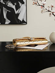 Kitlife Chanel Party Bag With Chain Gold AP5280 25x9.5x5cm - 6