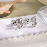 Kitlife Burberry Earrings Silver  - 5