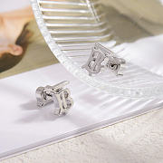 Kitlife Burberry Earrings Silver  - 4