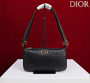 Kitlife Dior Ogun Bag Black Smooth Leather 8001 26×14.5×17cm - 1